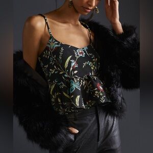 Anthropologie jaquard peblum top.  Tags still on.